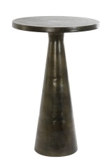 SIDE TABLE PILLE TALL METAL ANTIK BRONZE     - CAFE, SIDE TABLES